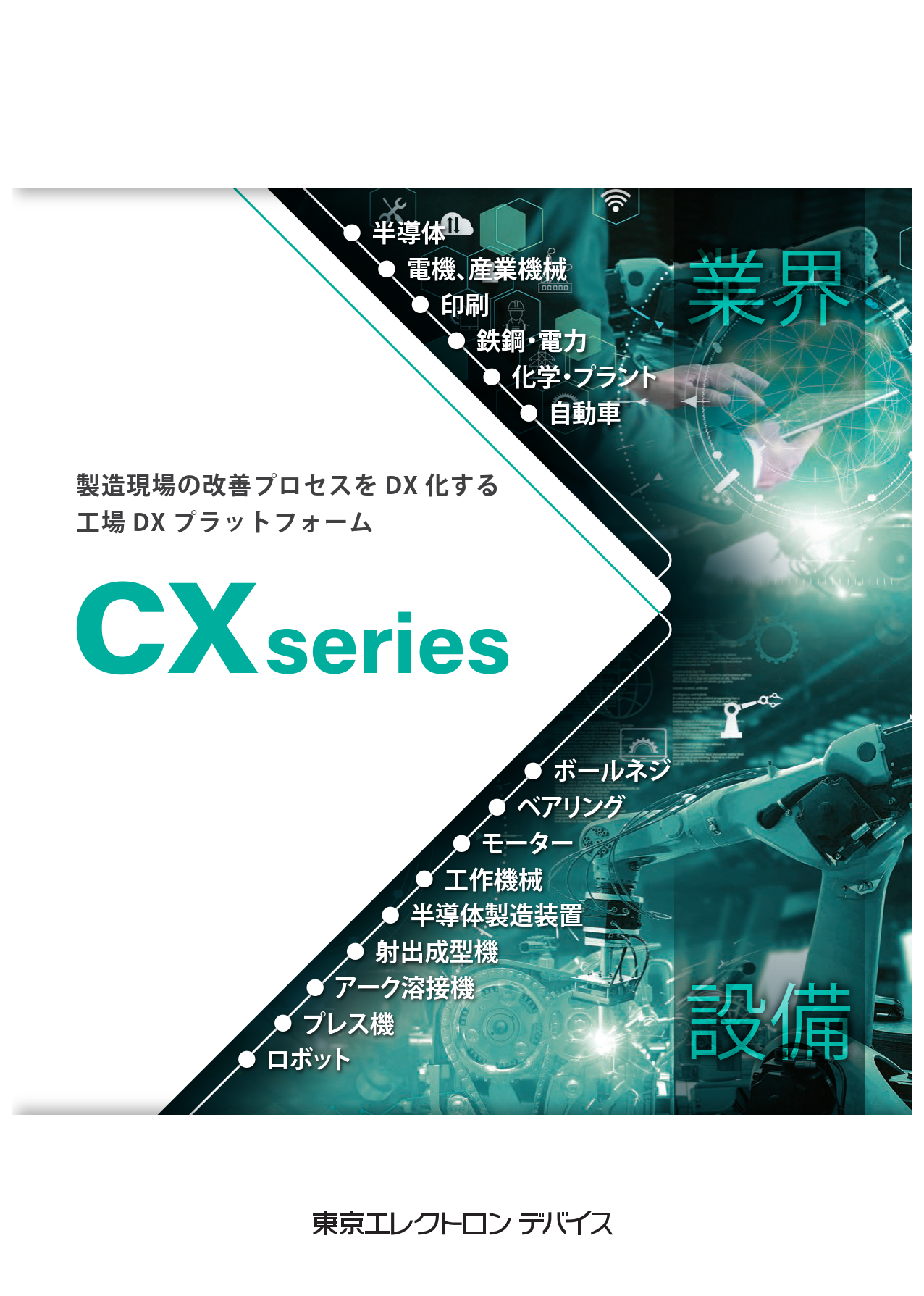 製造現場の改善プロセスをDX化する工場DXプラットフォーム