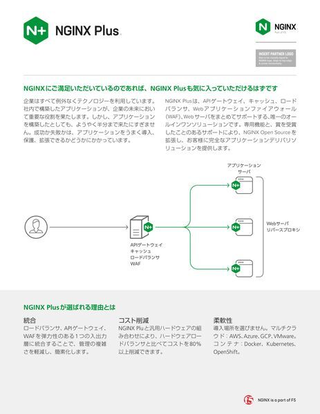 データシート：NGINX-Plus