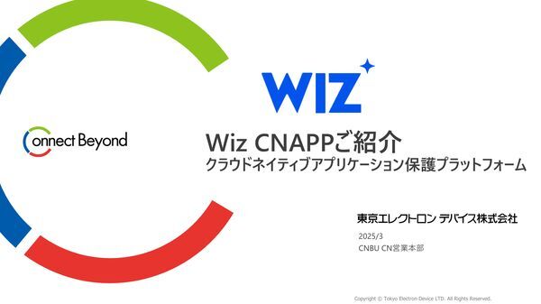 製品紹介：Wiz製品紹介資料